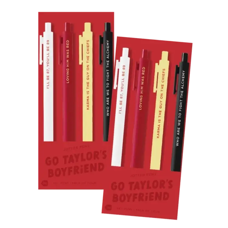 Talking out of turn Ensemble de stylo Jotter - Go Taylor's Boyfriend