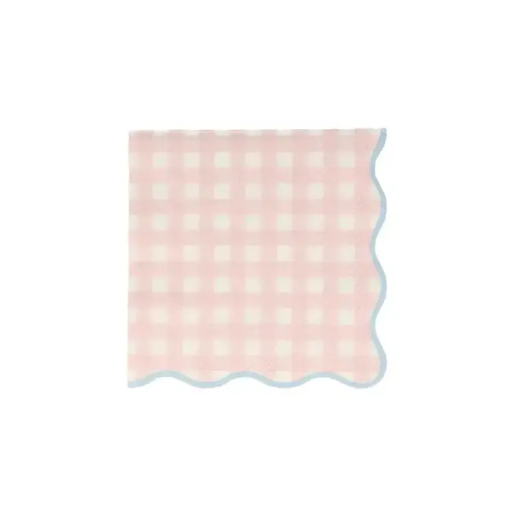 Meri Meri Serviettes de table - Vichy