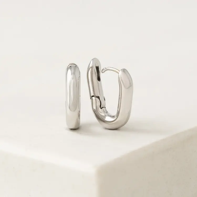 Lover's tempo Boucles d'oreilles - Puff - Argent