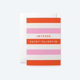 Graphic Factory Carte de souhaits - Joyeuse Saint-Valentin