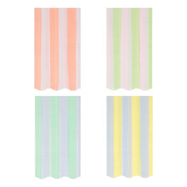 Meri Meri Serviettes d'invités - Pastel rayé