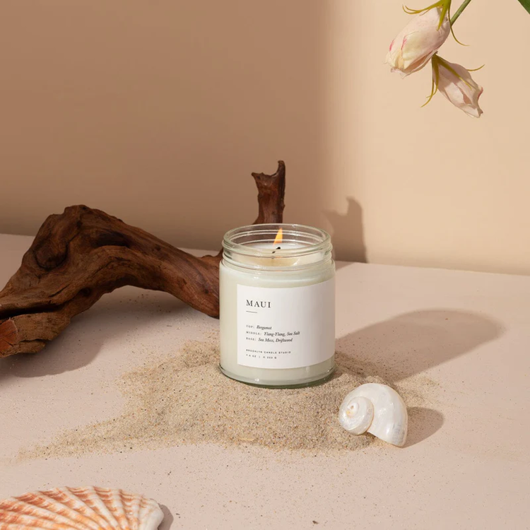 Brooklyn Candle Studio Chandelle Minimaliste - Maui