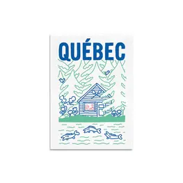Paperole Aimant - CABANE AU QUÉBEC