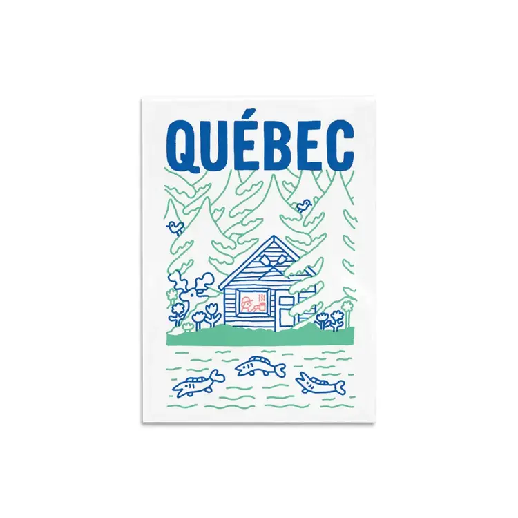 Paperole Aimant - CABANE AU QUÉBEC