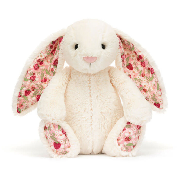 Jellycat Peluche - Lapin bashful -  Crème Berry