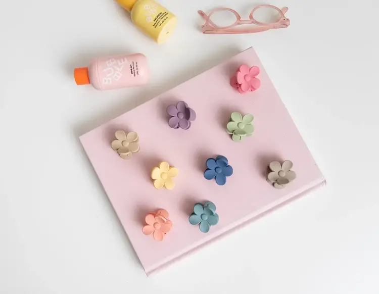 Talking out of turn Pince fleur - Denim