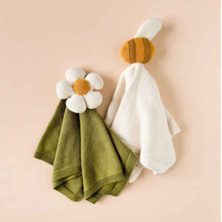 The Blueberry Hill Couverture lovey - Fleur