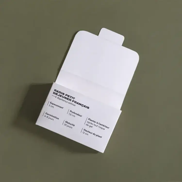 Le nutritionniste urbain Coffret de semences - Légumes à semer directement au potager