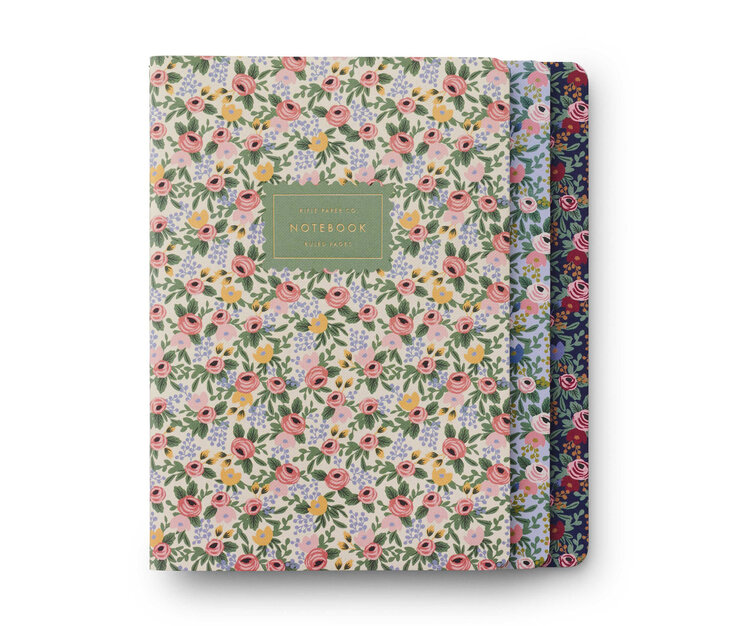 Rifle & co Trio de cahier - Rosa