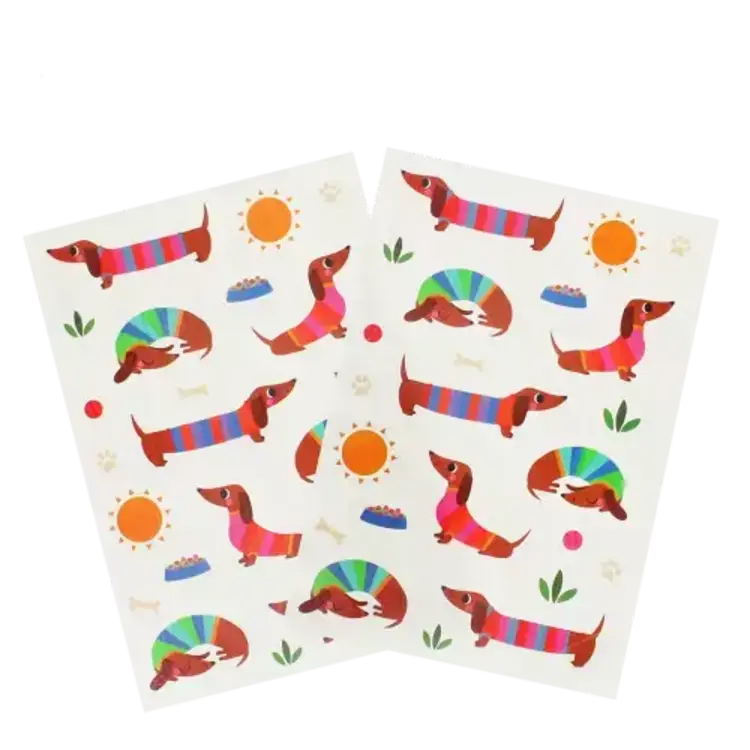 Rex London Tatouages temporaires - Chiens saucisse