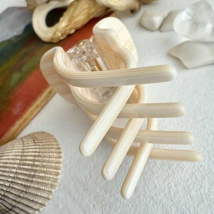 Pika & Bear Pince à cheveux - Nobra - Crème