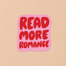 And Here We Are Autocollant  en vinyle - Read more romance