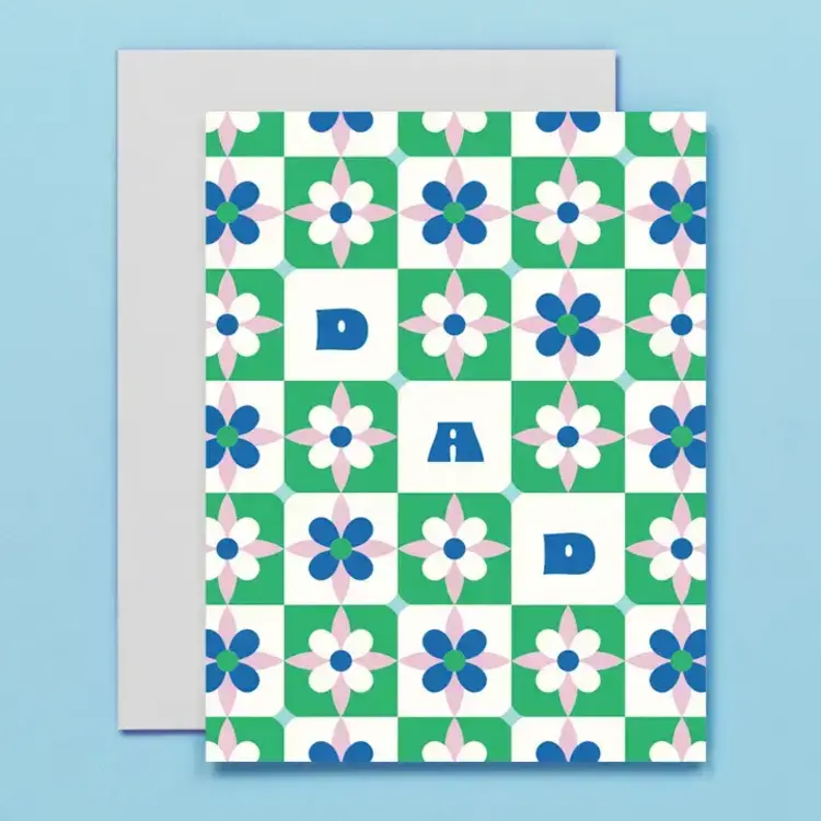 My Darlin Carte de souhaits - Dad Tiles