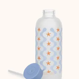 Studio Oh! Bouteille en verre - Riding the waves