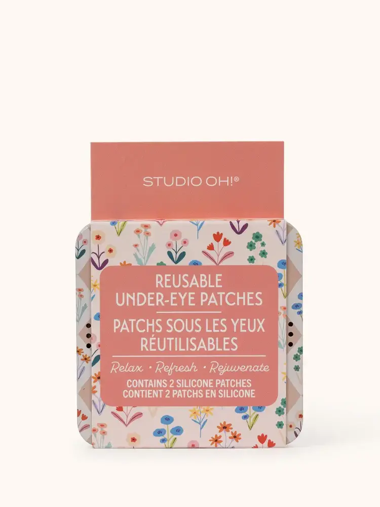 Studio Oh! Patchs réutilisables pour les yeux - Champ de fleurs