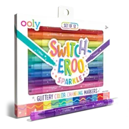 Ooly Marqueurs pailletés qui changent de couleur