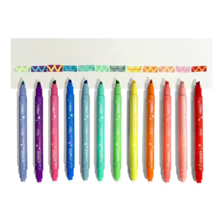 Ooly Marqueurs pailletés qui changent de couleur