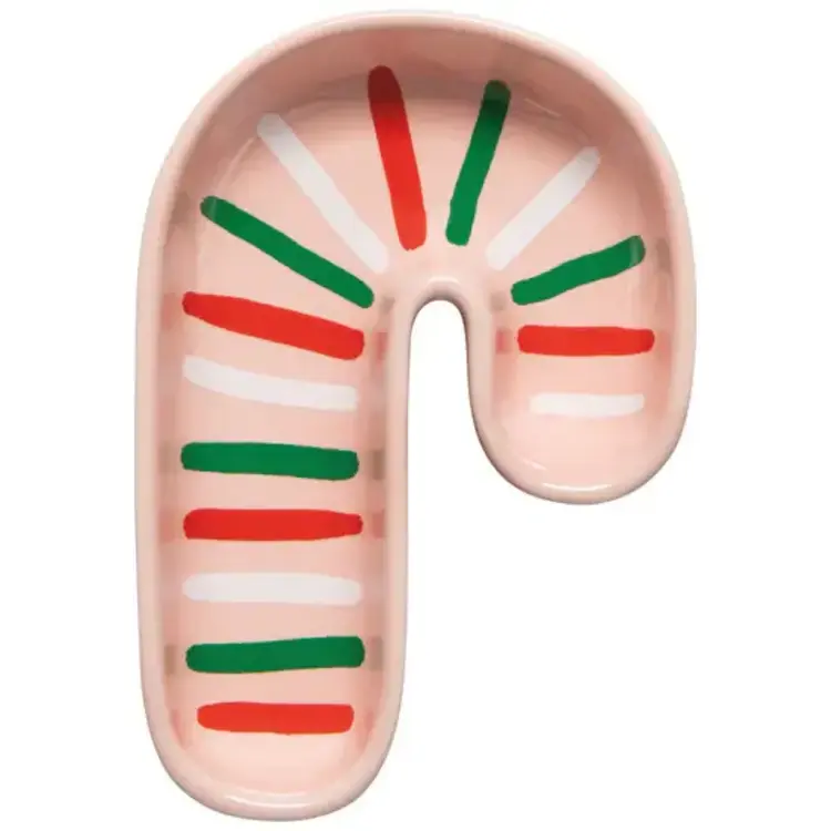 Danica Ensemble de 3 assiettes - Canne de Noël