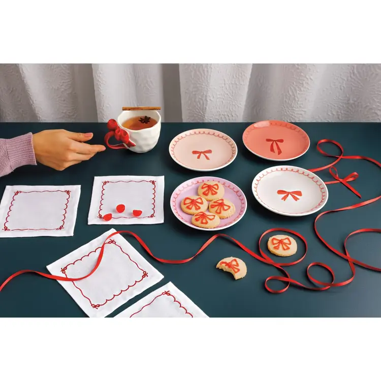 Danica Ensemble d'assiettes à apéritif (4x) - Bowtique