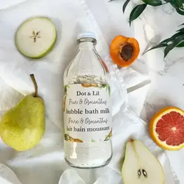 Dot & Lil Lait de bain moussant - Poire & Osmanthus