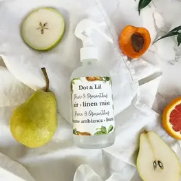 Dot & Lil Brûme d'ambiance & literie - Poire & Osmanthus