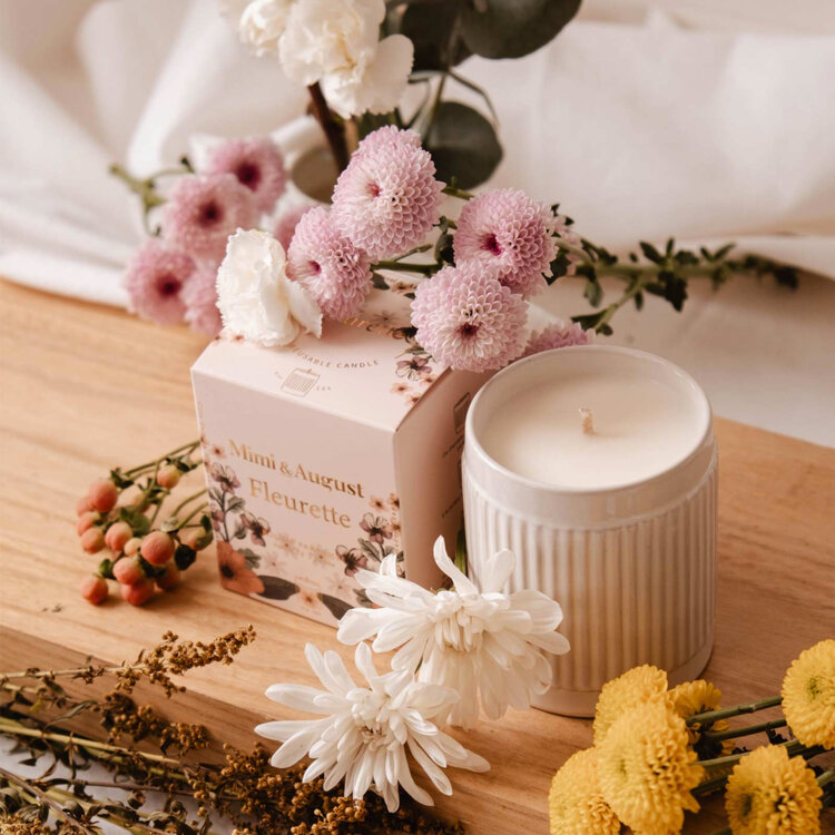 Mimi & August Bougie - Fleurette 8 oz