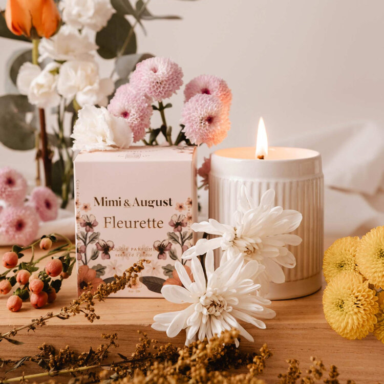 Mimi & August Bougie - Fleurette 8 oz