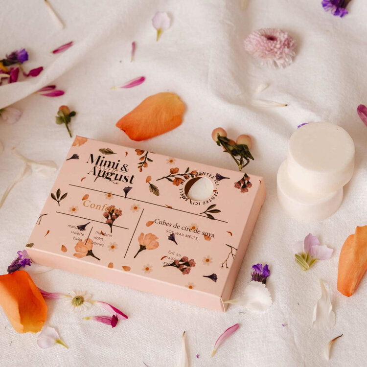 Mimi & August Cubes de cire de soya - Confetti