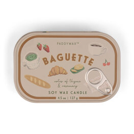Paddywax Bougie 4.5 oz - Baguette