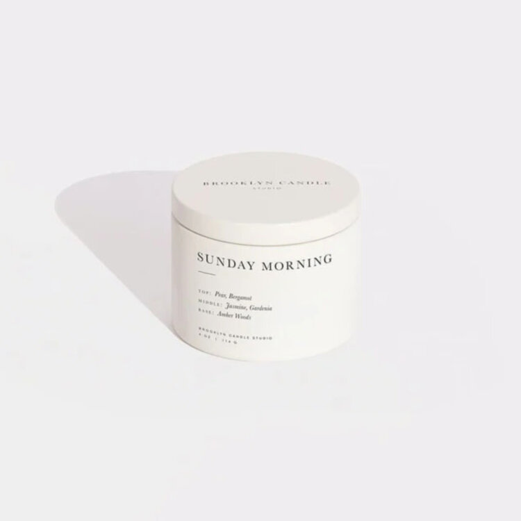 Brooklyn Candle Studio Chandelle de voyage -  Dimanche matin