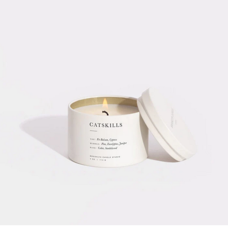 Brooklyn Candle Studio Chandelle de voyage - Catskills