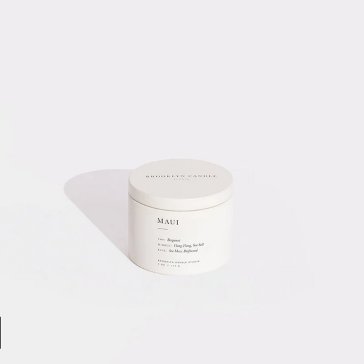 Brooklyn Candle Studio Chandelle de voyage - Maui