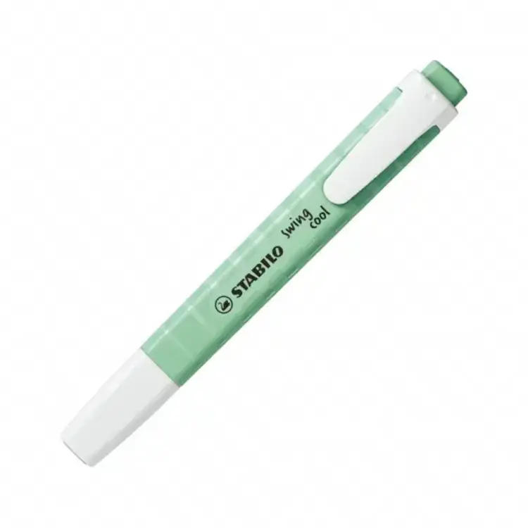 Stabilo Surligneur pastel - Swing cool - Vert menthe