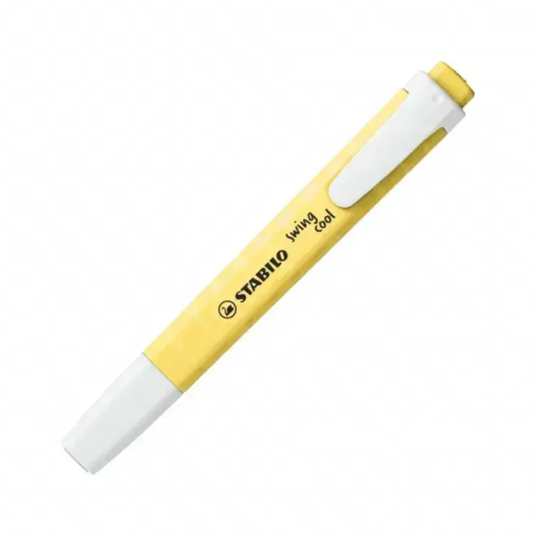 Stabilo Surligneur pastel - Swing cool - Jaune