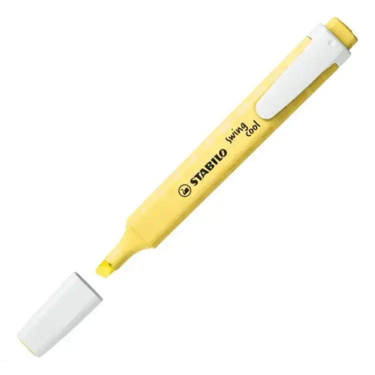 Stabilo Surligneur pastel - Swing cool - Jaune