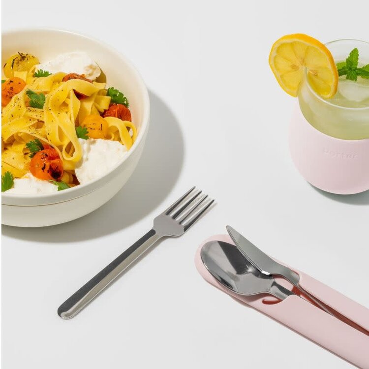 W&P Design Ensemble d'ustensiles Rose