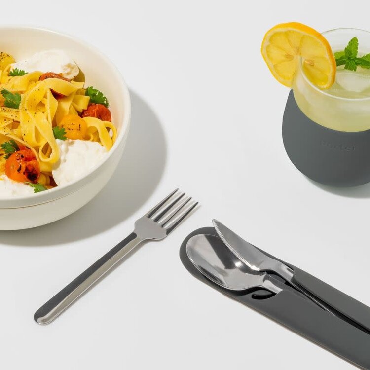 W&P Design Ensemble d'ustensiles Charbon