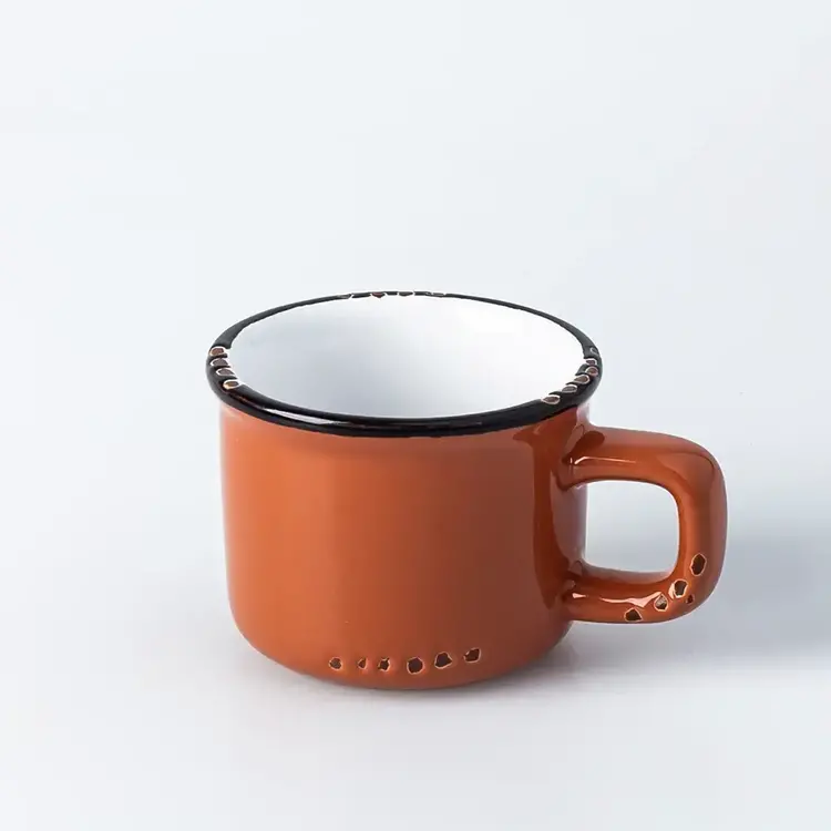 Abbott Tasse - Format espresso - Terracotta