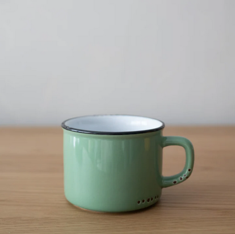 Abbott Tasse - Format cappuccino - Vert forêt