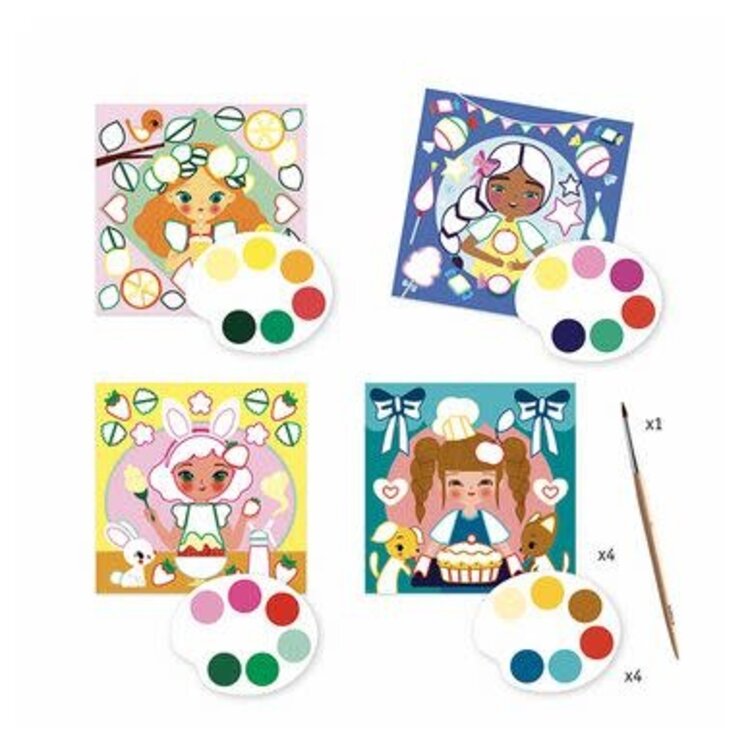 Djeco Coloriage surprise - Le goûter