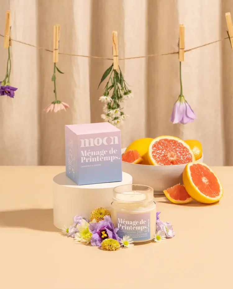 Moonday Bougie - Ménage de printemps