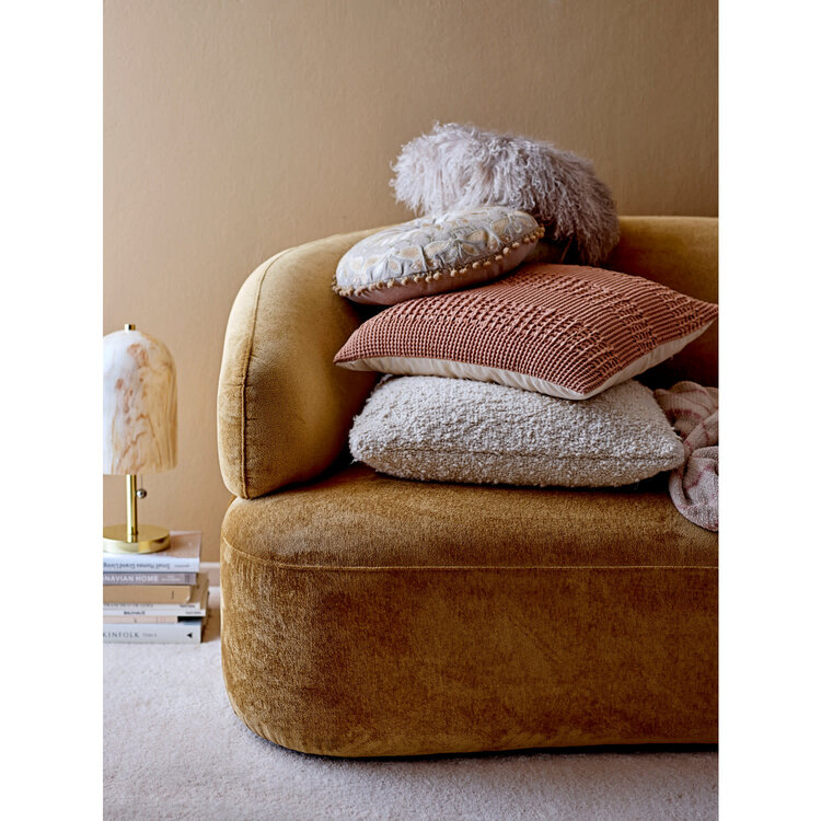 Bloomingville Coussin - Tissé bouclé