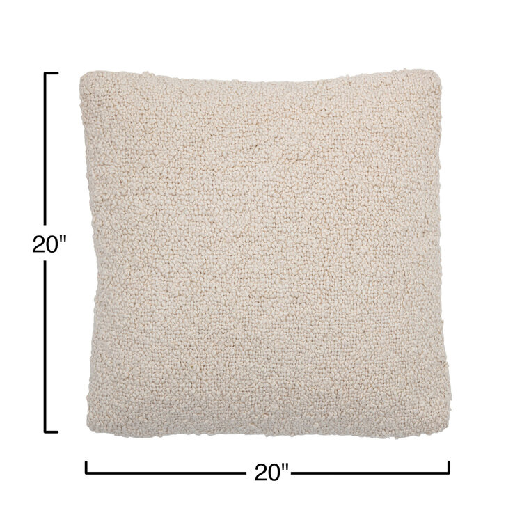 Bloomingville Coussin - Tissé bouclé