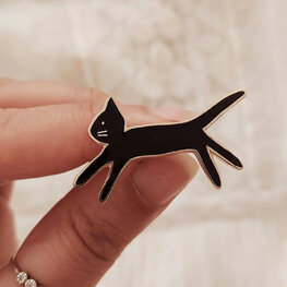 Mimi & August Épinglette - Chat Noir