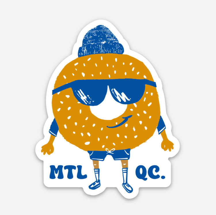 Boucle et Papier Autocollant - Bagel Mile-End