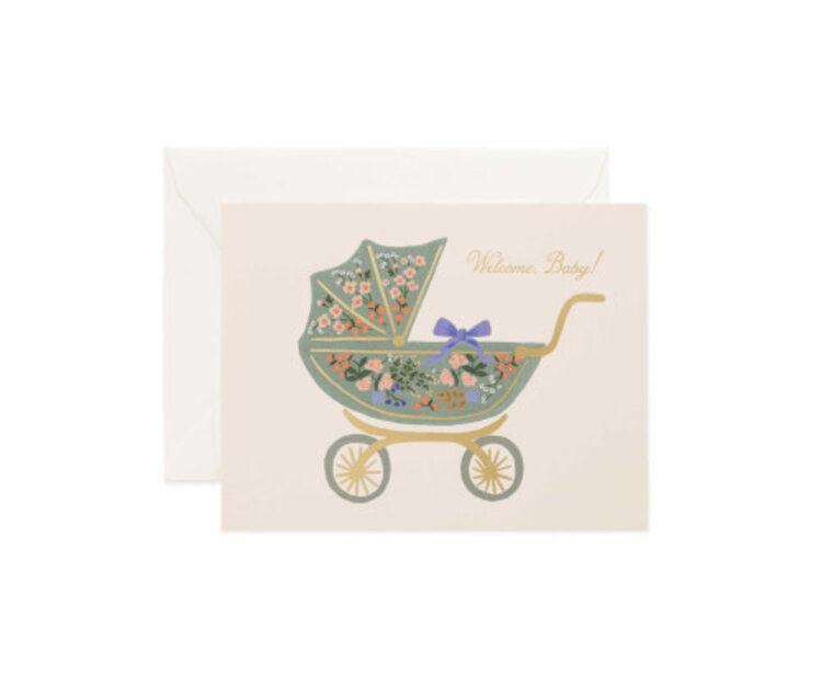 Rifle & co Carte de souhaits - Welcome Baby !