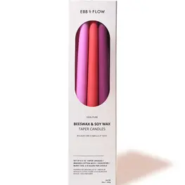 Ebb & Flow Coffret de bougies en cire d'abeille et soja - Warm