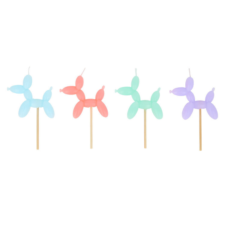 Meri Meri Chandelles - Chiens en ballon