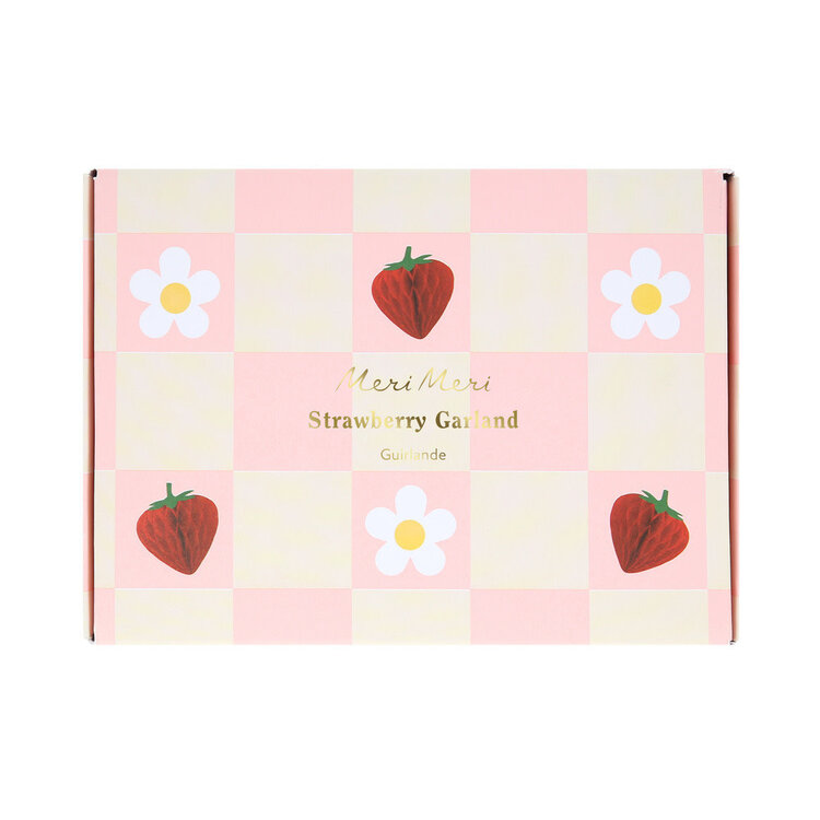 Meri Meri Guirlande - Fraises