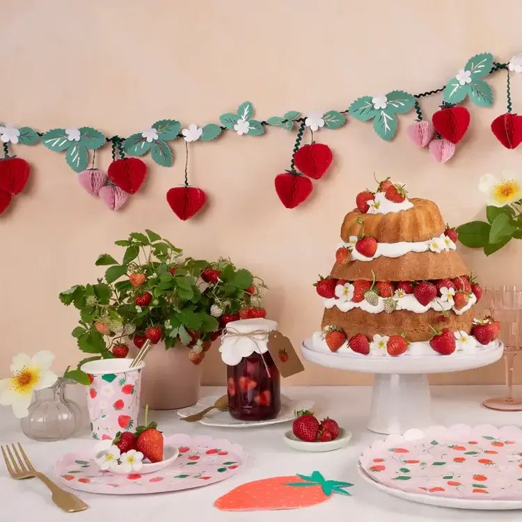 Meri Meri Guirlande - Fraises